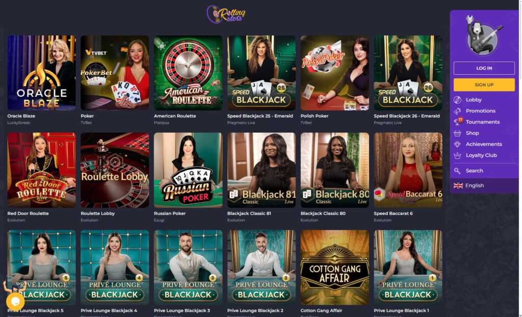 Rolling Slots Casino
